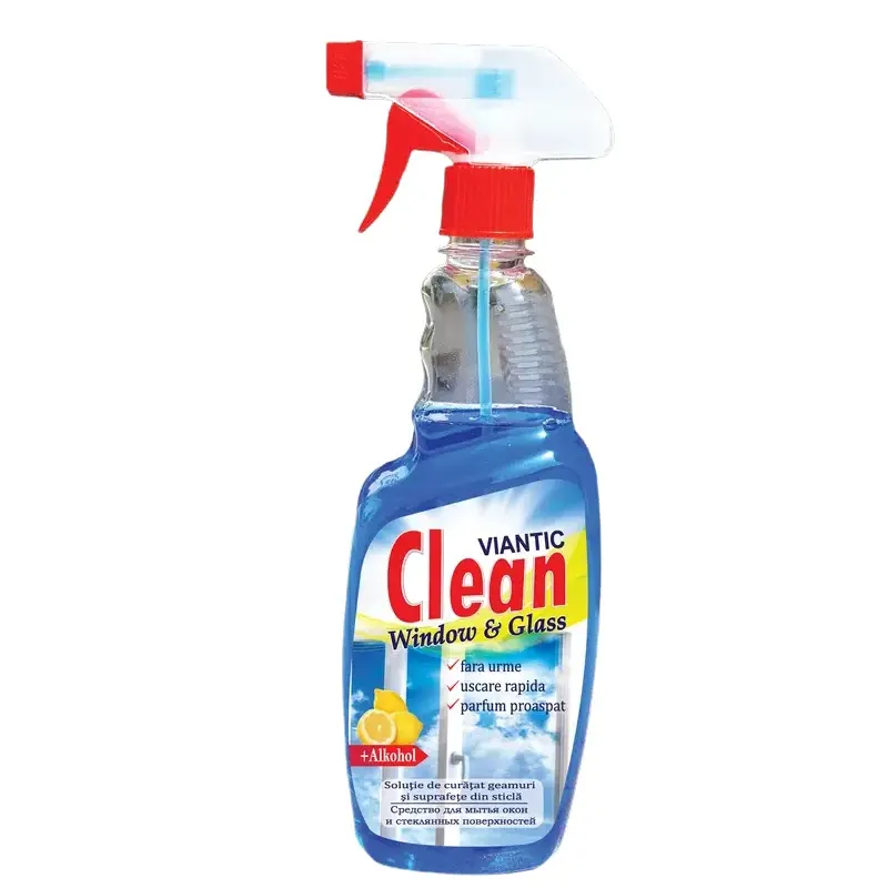 VIANTIC Solutie Curatare Geam Si Suprafete Din Sticla 750ml Spray