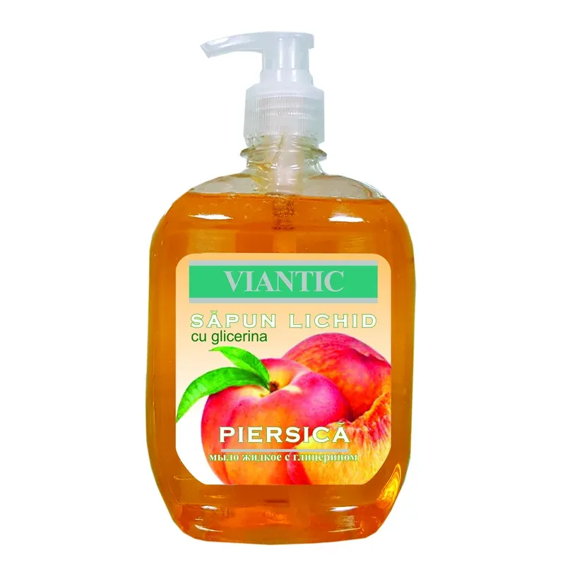 VIANTIC Sapun lichid cu glicerina Viantic Piersica 500ml