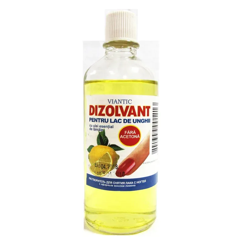 VIANTIC Dizolvant Lac De Unghii Lamaie 90ml